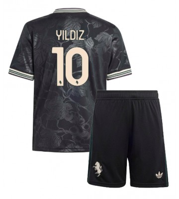 Juventus Kenan Yildiz #10 Tredjetrøje Børn 2025-26 Kortærmet (+ Korte bukser)